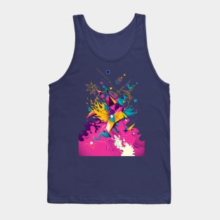 80's retro style Tank Top